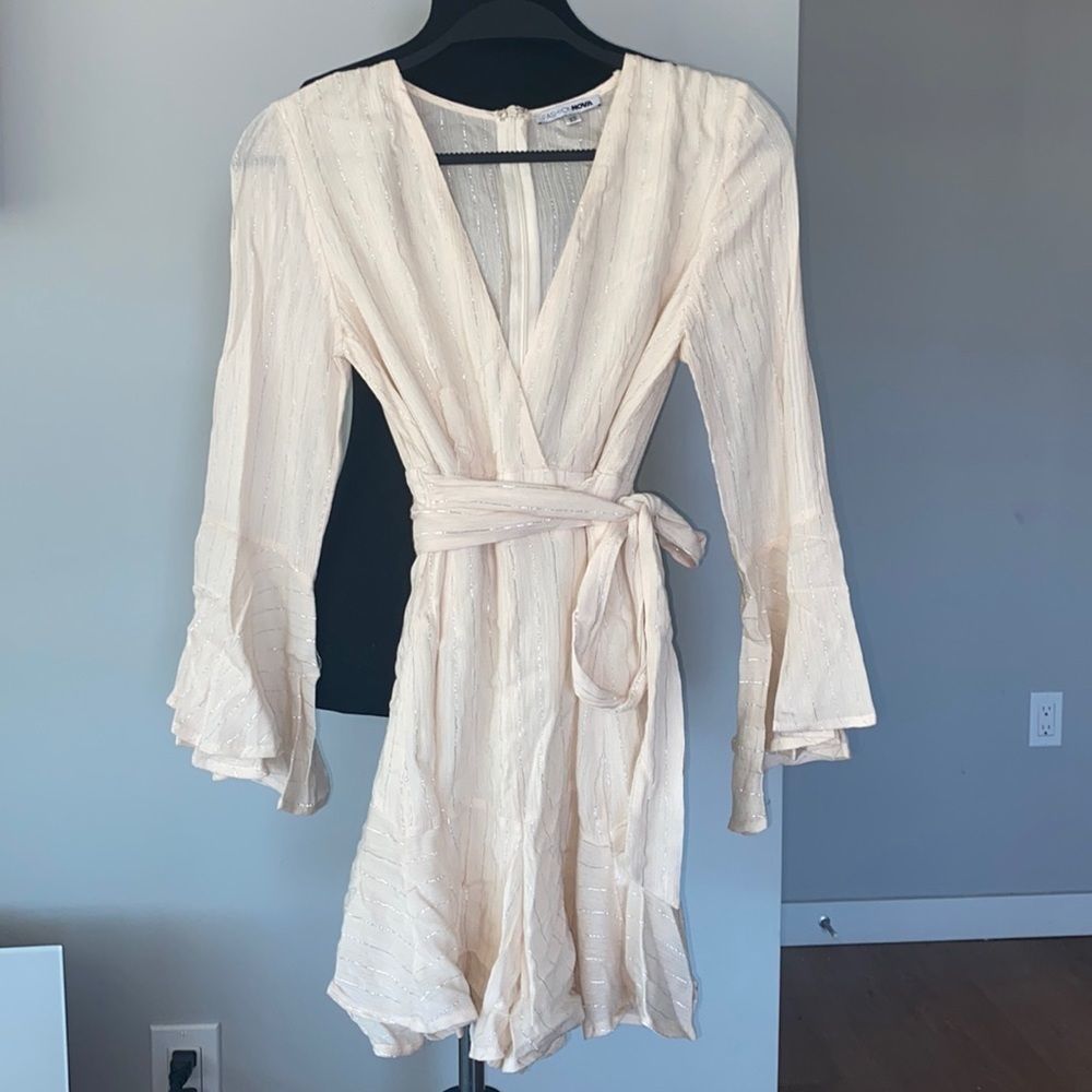 FashionNova ruffled romper
